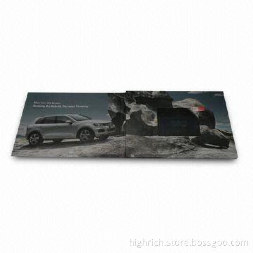 3.5-inch Video Greeting Card with 128MB to 2GB Memory Capacity, Customized Designs are Welcome